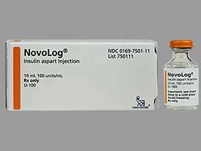 insulin aspart u-100|insulin aspart novolog.